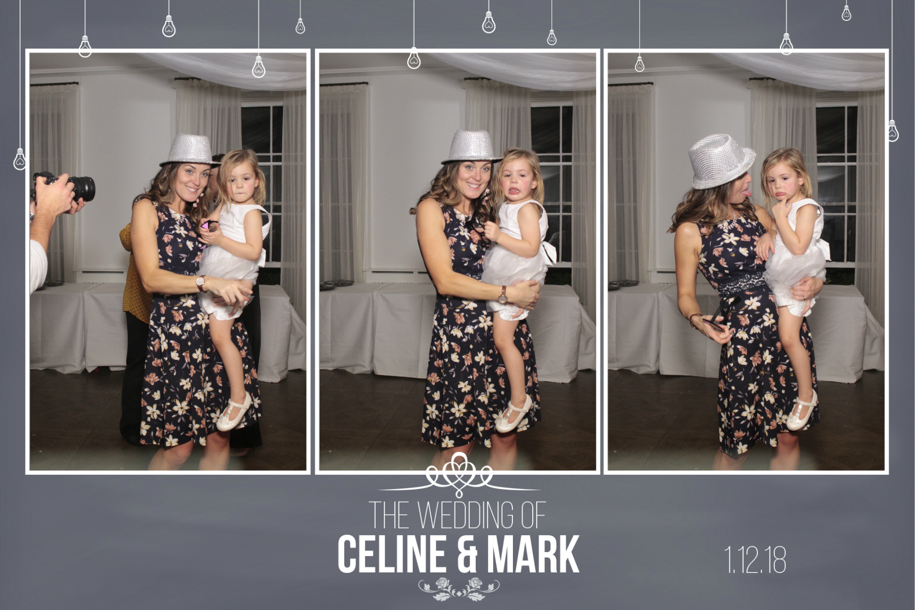 Mark and Celine's Wedding | View more photos from the event at gallery.myphotoboothexperience.co.uk/u/MyPhotoBoothExperienceLtd/Mark-and-Celines-Wedding